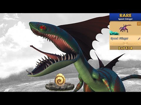 Speed Stinger Max Level 134 Titan Mode - Dragons:Rise of Berk
