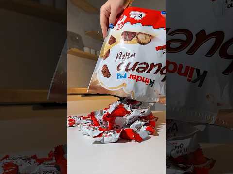 Kinder Bueno mini | Asmr #kinder #asmr