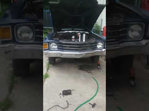 Chevelle prep and clean up