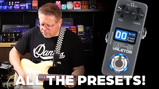 Valeton GP-5 | all the presets!