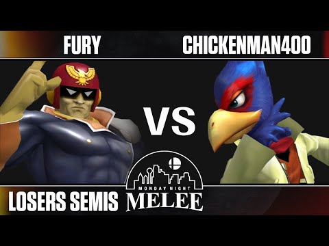 MNM 447 - Losers Semis - Me | Fury (Captain Falcon) VS Chickenman400 (Falco) - SSBM