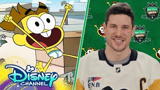 Cricket Green as the Pittsburgh Penguins Coach | NHL Big City Greens Classic 2 | @disneychannel