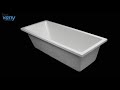 Видео о товаре: Акриловая ванна Vagnerplast Cavallo 150x70 см VPBA157CAV2X-04