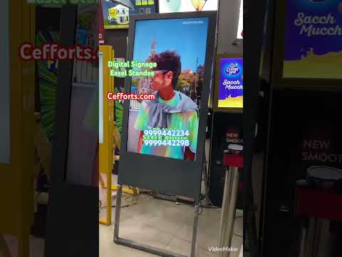 43 Inch Led Video Standee Digital Display