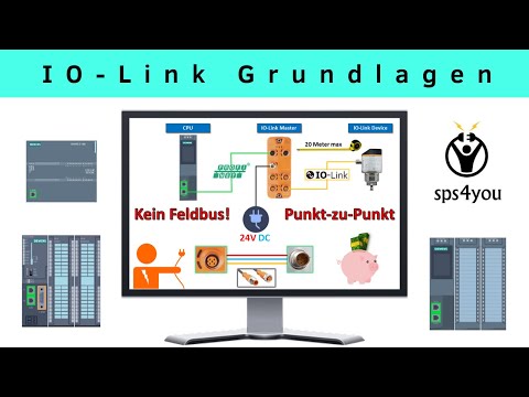 Grundlagen IO-Link TIA Portal - SPS programmieren lernen - Kurs "Profibus & Profinet" (Kapitel 4.1)