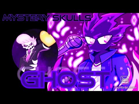 ROMAIN WORLD/ MYSTERY SKULLS - GHOST ( LEWIS VS PSYCHIC ) FNF SONG ANIMATION