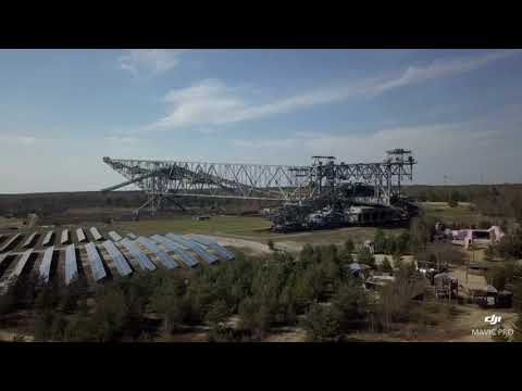 F60 Förderbrücke - Flug mit Drohne