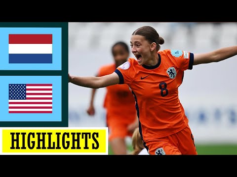 Netherlands vs USA Highlights | U17 Women's World Cup 2025