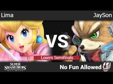 NFA 3 - Lima (Peach) vs Valor | JaySon (Fox) Losers Semifinals - SSBU