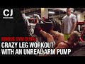 CRAZY Leg & Arms Workout | Binous Gym Dubai