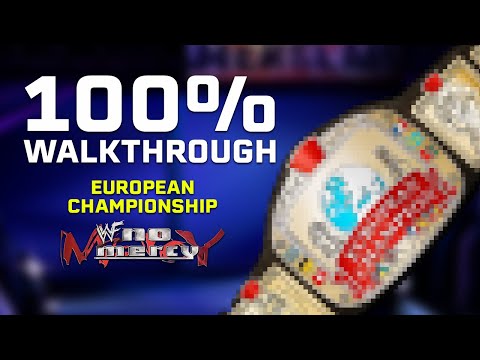 European Championship 100% Walkthrough - Championship Mode | WWF No Mercy