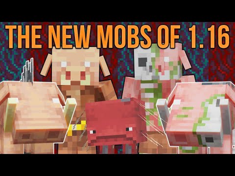 Minecraft 1.16 The New Mobs Of The Nether Update [Minecraft Myth Busting 126]