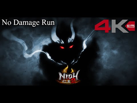 Nioh 2 UNBELIEVABLE # No Damage Run (successfully no damage taken) 4K 60FPS