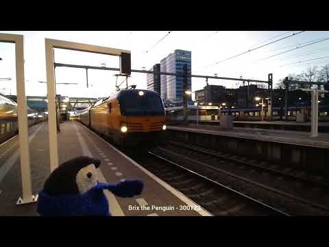 🐧 Nightjet from Zürich with a panoramic coach! @ 🇳🇱 Arnhem Centraal - 30 January 2023