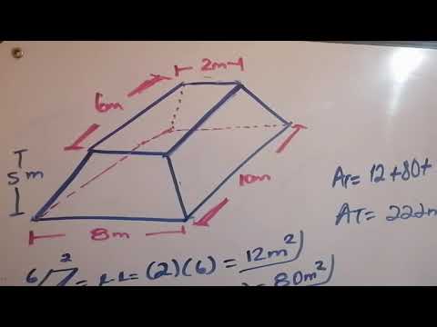 pirámide trunca con base rectangular