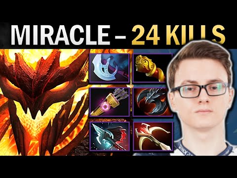 Shadow Fiend Gameplay Miracle with 24 Kills and MKB - Ringmaster Dota
