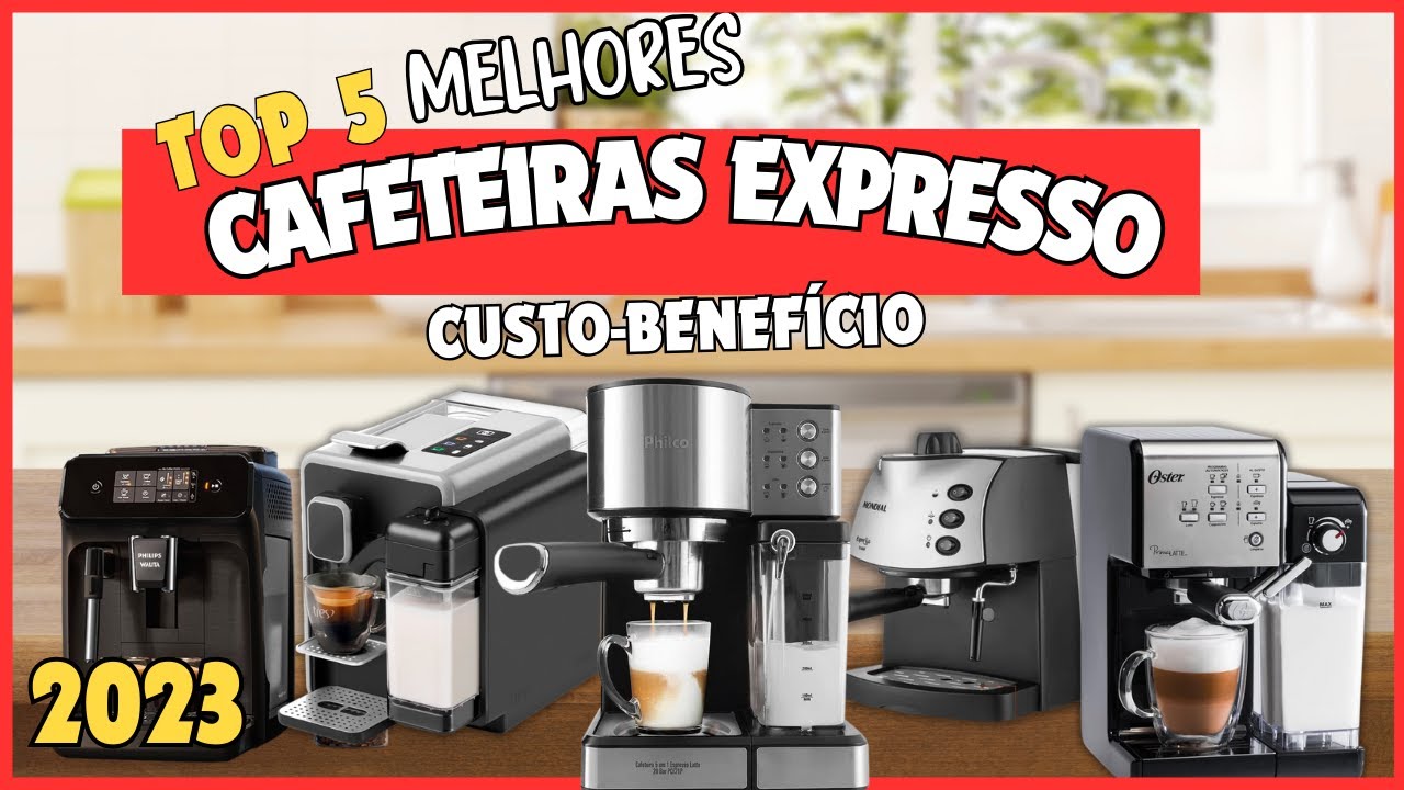 GUIA com as Melhores CAFETEIRAS EXPRESSO 2023 em custo-benefício 2023