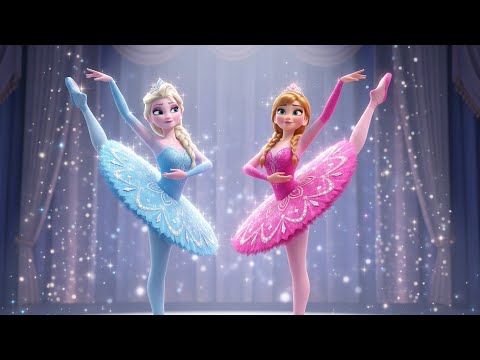 🩰✨WOW! Elsa & Anna Dance Like Never Before!Funny Ballet Moments❄️👑