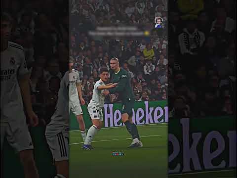 ردة فعل هالاند بعد ان اكتشف اللي يراقبه هو غولير 😂