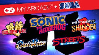 SEGA + MY ARCADE in 2025! | Golden Axe, OutRun, Shinobi, & MORE!