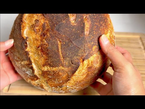 Sourdough Bread Tutorial, Step-by-step (Every stage shown, No steps skipped)