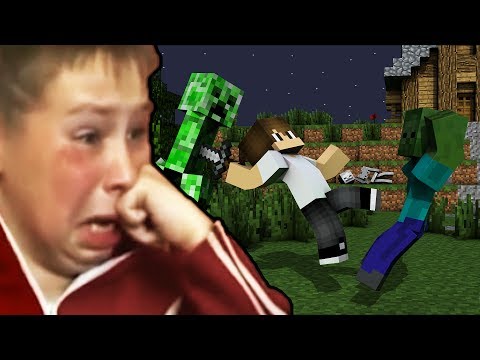 BAMBINO UCRAINO IMPAZZISCE PERCHÈ PERDE SU MINECRAFT!! - Sasha #1