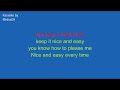 Nice and easy - Natalie Cole - JAZZ Light swing KARAOKE  Key: Ab