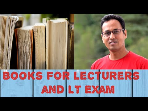 Books For Lecturer & LT Exam