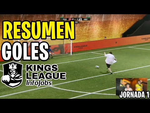JORNADA 1 RESUMEN GOLES DE LA KINGS LEAGUE  (SEGUNDO SPLIT)