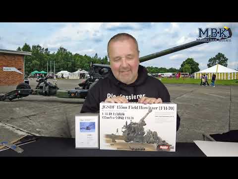 MBK packt aus SPEZIAL - 1:35 JGSDF 155mm FH-70, Bundeswehr FH-70  conversion (Hobby Japan, Y-Modell)