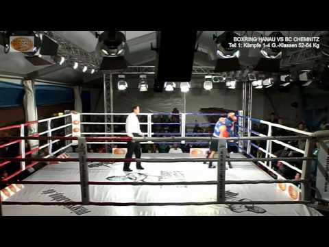 BR Hanau vs BC Chemnitz - Teil 1 - Kämpfe 1-4 - Gewichtsklassen 52 - 64 Kg