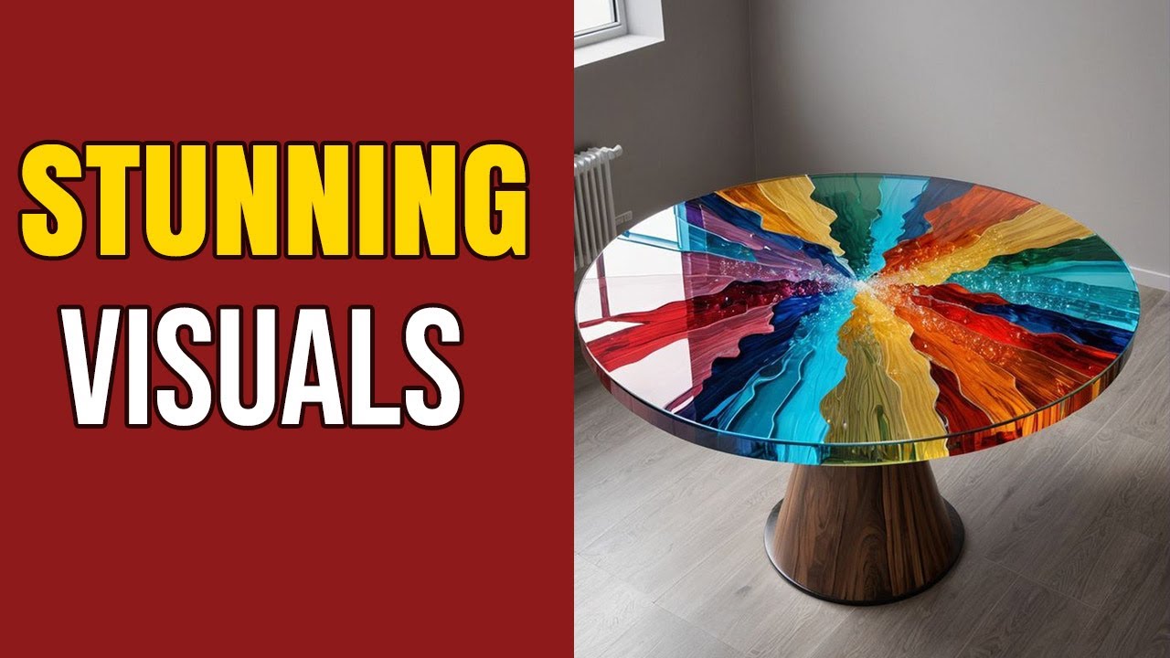Resin River Tables: Mastering Visual Flow & Design Impact