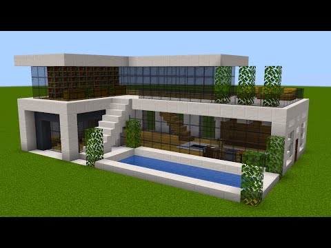 Insane Modern House Build 96 - Frosty Minecraft!