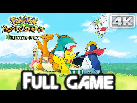 POKÉMON MYSTERY DUNGEON EXPLORERS OF SKY Gameplay Walkthrough FULL GAME (Nintendo DS)