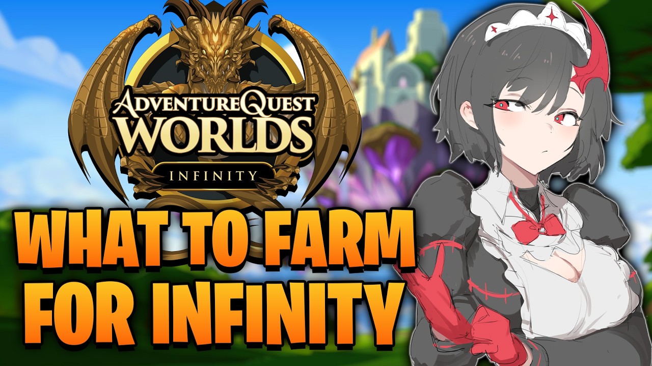 AQW Infinity Guide for AQW What Should you Farm for Infinity? What Transfers over?