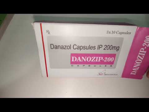 Danazole capsules ip 200 mg