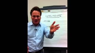 Use compliments to close sales - There are two types | Sales Coach, Michael Angelo Caruso in Chicago