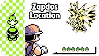 Pokémon Red, Blue & Yellow - Zapdos Location & Battle (HQ)