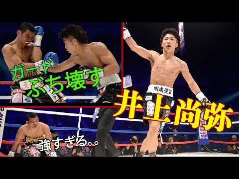 ガードごとぶっ壊す！井上尚弥のパワーがヤバイ｜「井上尚弥 vs ワルリト・パレナス」