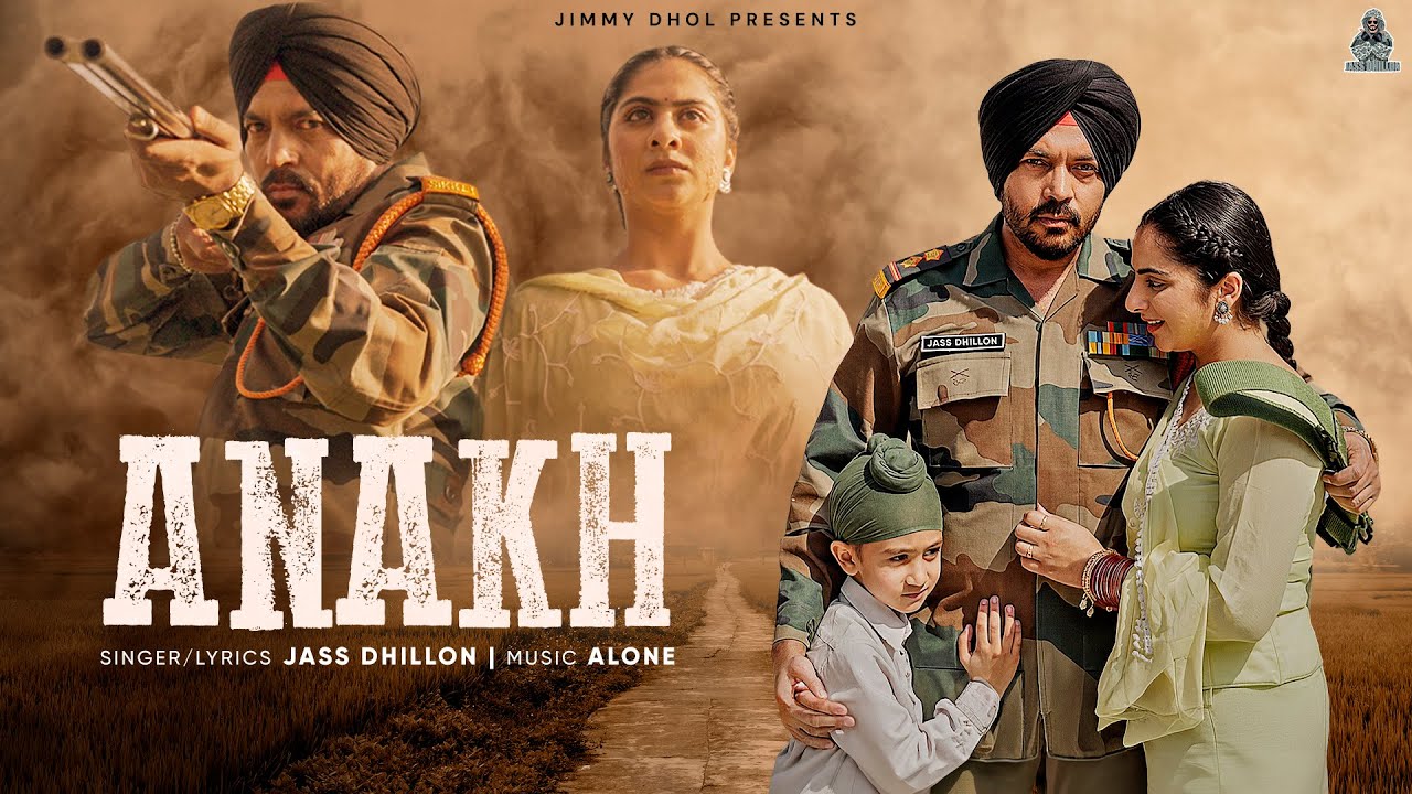 ANAKH :- Jass dhillon | Alone B | New punjabi Song 2026 by Jass Dhillon Music — Official Music Video