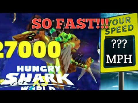 MELTDOWN SHARK!!! Breaks The Speed Limit of The Game.-Hungry Shark World Endgame EP#7