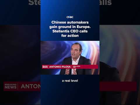 Chinese automakers gain ground in Europe. Stellantis CEO calls for action