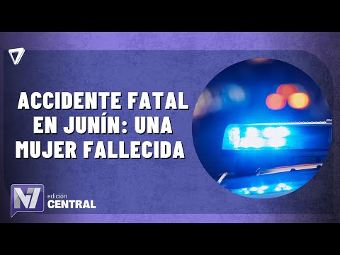 Accidente fatal en Junín: una mujer fallecida y dos heridos graves