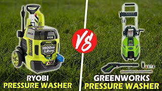 Ryobi vs Greenworks Pressure Washer - What Are The Differenc