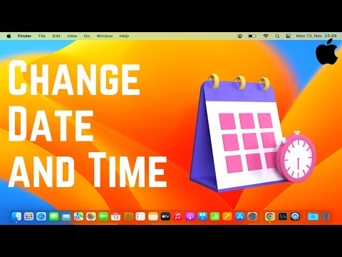 How To Change Date and Time On Mac / MacOS
