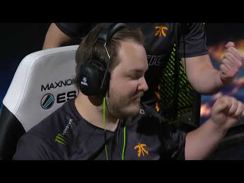 Flusha Ace Clutch @ IEM Katowice 2018 Finals Fnatic vs Faze 4th March 2018