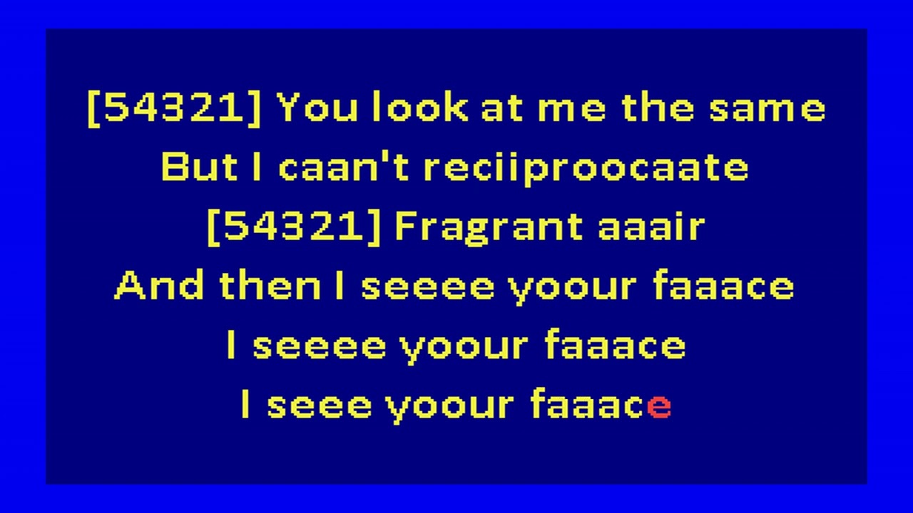 Wisp – Your face  (karaoke)
