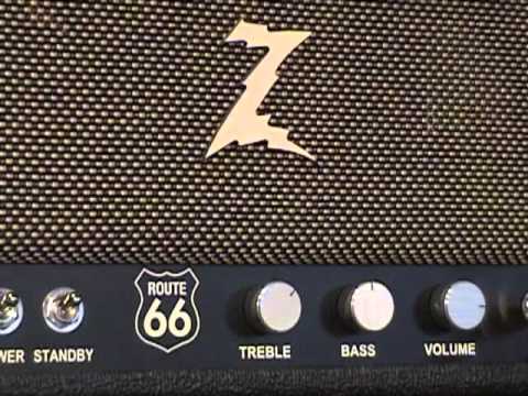 Dr Z Route 66 amplifier demo with Fender Stratocaster and Z Best 212 Cabinet