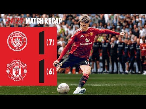 Man City (7) 1-1 (6) Man Utd | Match Recap