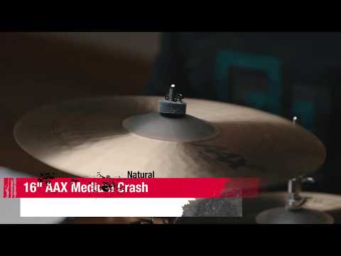 Sabian AAX 16" Medium Crash Natural Finish - Get it from Cymbal House